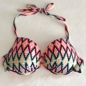 Victoria’s Secret Multicolored PushUp Swimwear Top